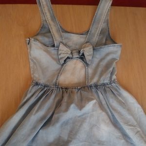 Rue21 Bow Detail Denim Dress